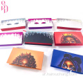 5D Mink Lashes Fluffy Mink Eyelash Siberian Mink Ships مع حزمة رموش فريدة جميلة